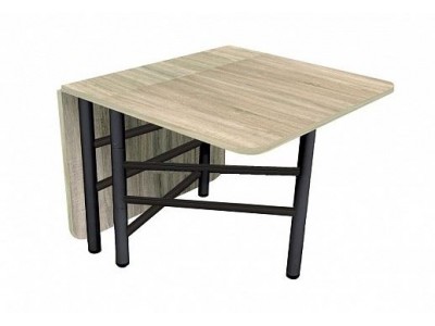 Стол-книжка Рим прямоугольный (дуб санома)