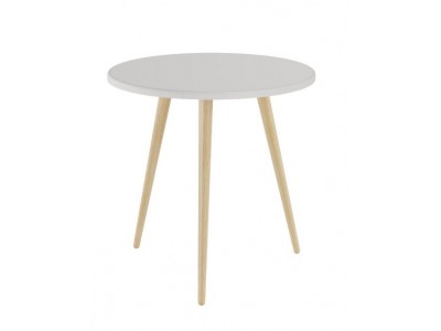 Стол журнальный "Бекс 450" (Белый) Стол журнальный "Бекс 450" (Белый)