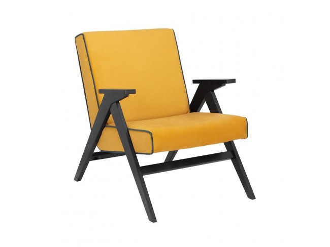 Кресло "Вест" (Венге/ткань Fancy 48/ кант Fancy 37 )