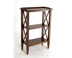 Стеллаж 162 (2 полки) Орех