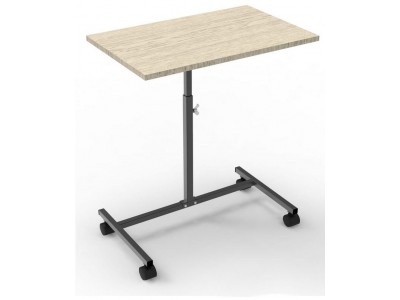 Подкатной стол СЛКС-7 (каркас черный/ясень шимо светлый) Подкатной стол СЛКС-7 (каркас черный/ясень шимо светлый)