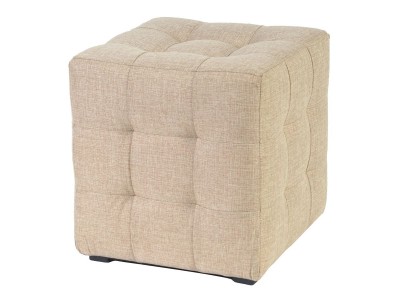 Пуф "Лотос" (бежевая рогожка)