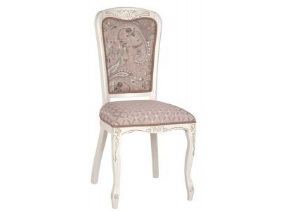 Стул Мартин (тон 308 + патина золото/ткань Афитап розовый/компаньон)