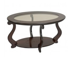 Стол журнальный "Виват С" (орех ) Вис