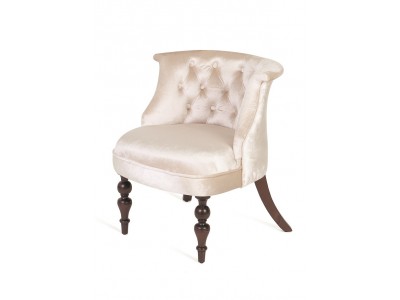 Кресло Бархат (темный тон / 30 - бежевый)