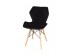 Стул S-879MT (BLACK B-1011) velvet