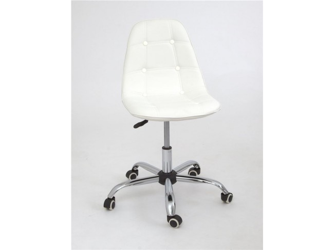 Кресло мастера 301D (White PU)