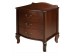 Тумбочка прикроватная "Джульетта" 3 ящ. (орех) Вис