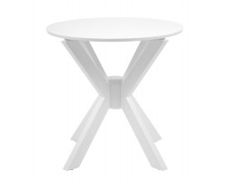 Стол Милан 800 не раскладной (белая эмаль)