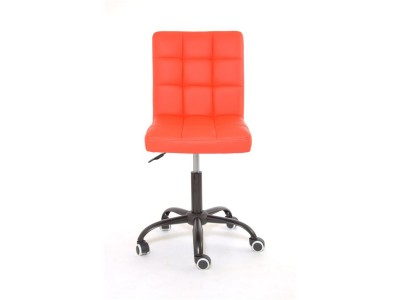 Кресло Мастера AUGUSTO (PU RED / Black) КОМБИНИРОВАННЫЙ