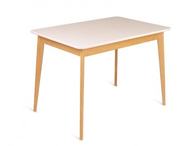 Стол Рэй-1030 (натуральный / белая эмаль) Прямоугольный