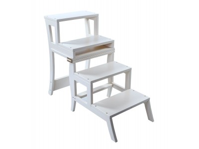 Стул-лестница трансформер (белый)