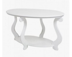 Стол журнальный "Виват М" (молочный дуб) Вис