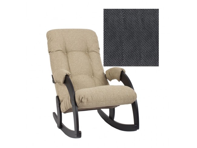 Кресло-качалка Модель 67 (Antazite grey/венге)