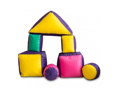 Набор детских пуфиков "Волшебная геометрия" (оксфорд)