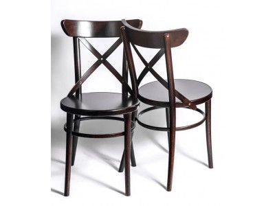 Стул венский Terra (темный орех) жесткое сиденье