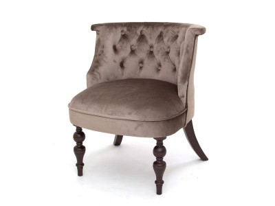 Кресло Бархат (темный тон / 15 - коричневый)