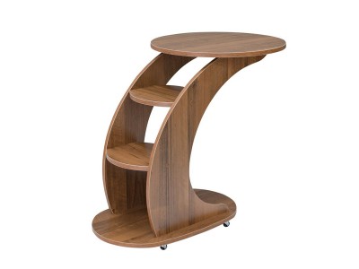 Подкатной стол "Стелс" (Орех) Ls