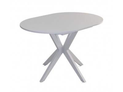 Стол "Астерия" (Белый /шпон Бук) 1300 (1750) * 900