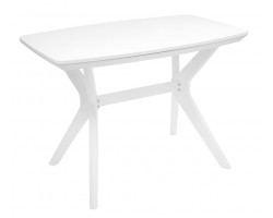 Стол Турин 1100(1450)х700, цвет белая эмаль