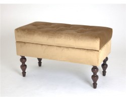 Банкетка Виктория (темный тон / 5 - золото)