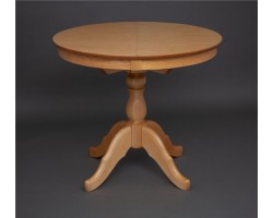 Стол обеденный Круглый-0090 (светлый тон)