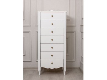 Комод "Версаль" узкий (белый)