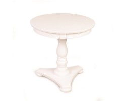 Стол кофейный "СО" (белая эмаль)