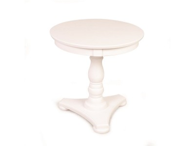 Стол кофейный "СО" (белая эмаль)