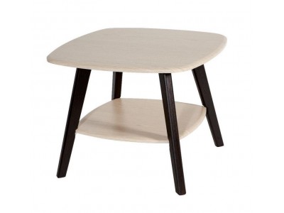 Стол журнальный "Хадсон" (Беленый дуб/венге)