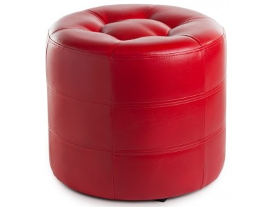 Пуф круглый ПФ-7 (Красный)
