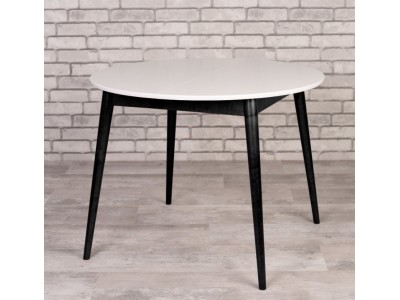 Стол Алиса-1000 (белый/венге) раздвижной