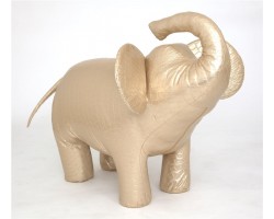 Пуф Слон 2 NW PLATY 2827 (золотистый)