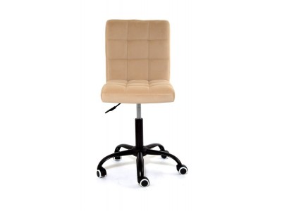 Кресло Мастера AUGUSTO (BEIGE B-1005 velvet / Black) БАЗОВЫЙ