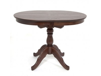 Стол обеденный Овальный-0110 (темный тон)