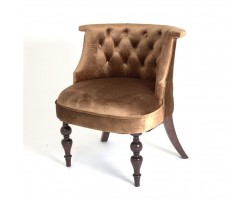 Кресло Бархат (темный тон / 6 - шоколад)