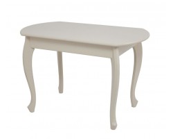 Стол "Венеция" (Слоновая кость /массив березы, Шпон)