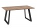Стол раздвижной Loft Lux-160 (205)х90 Дуб велингтон/Чёрный