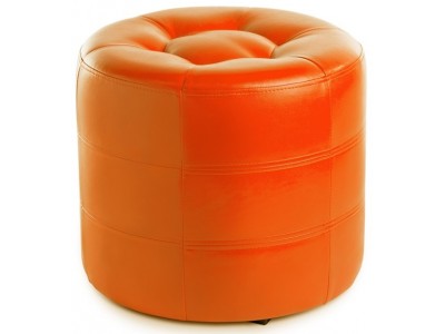 Пуф круглый ПФ-7 (Оранжевый)