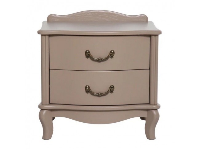 Тумбочка прикроватная "Джульетта" 2 ящ. (Мокко) Вис Тумбочка прикроватная "Джульетта" 2 ящ. (Мокко) Вис