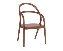 Полукресло венское Orion (светлый орех) жесткое сиденье