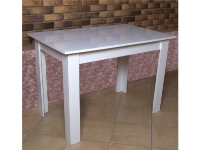 Стол Премьер раздвижной (угол 90/цвет белый)