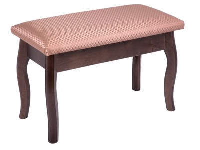 Банкетка из массива березы (каркас Венге/ ткань Джоли 37/1