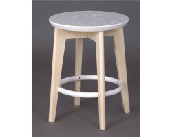 Табурет Рэй 450 (Слоновая кость/Беленый дуб)