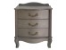 Тумбочка прикроватная "Джульетта" 3 ящ. (серый ясень) Вис Тумбочка прикроватная "Джульетта" 3 ящ. (серый ясень) Вис