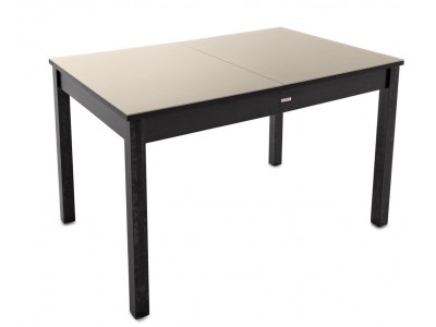 Стол "Токио-2" раздвижной (стекло Капучино/ЛДСП Венге/Каркас корич. Муар/ноги №3 Тон 8 Венге) Стол "Токио-2" раздвижной (стекло Капучино/ЛДСП Венге/Каркас корич. Муар/ноги №3 Тон 8 Венге)