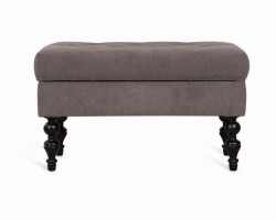 Банкетка Виктория (венге / RS15 - серый)