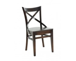 Стул жесткий "Соло" венский (Тон 7 Орех темный)