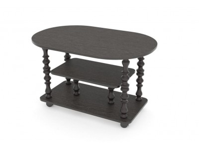 Столик "Журнальный" (Венге/ЛДСП/Ноги венге)