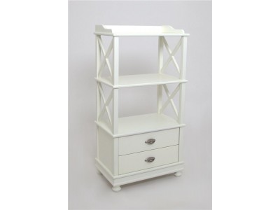 Стеллаж 2 полки (Слоновая кость) 112 Стеллаж 2 полки (Слоновая кость) 112